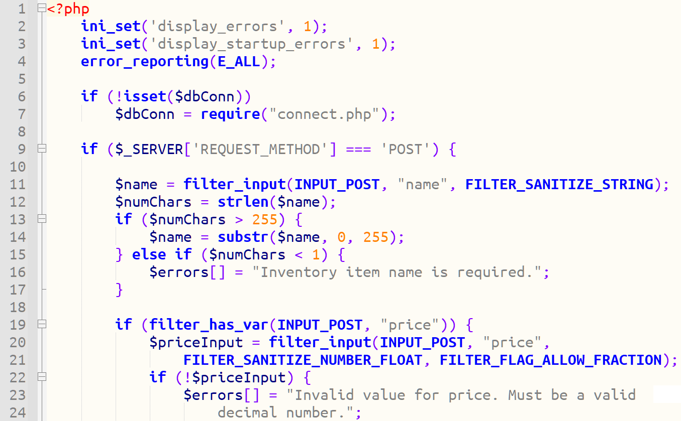 code for insert exercise